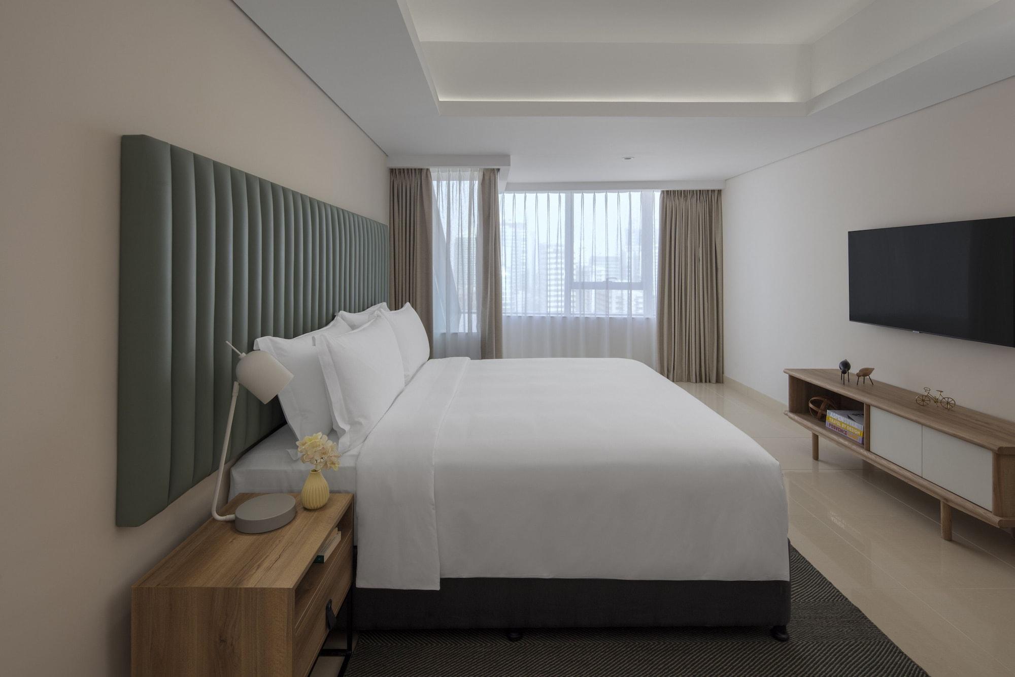 Staybridge Suites Dubai Internet City Buitenkant foto